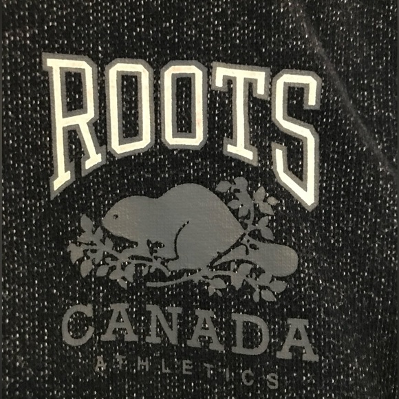 Roots Full Zip Hoodie Black Pepper Boys Size XXL - Picture 2 of 5